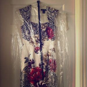 White House/Black Market Silk Dress